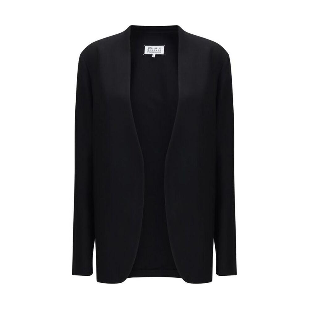 Maison Margiela Black Wool Oves Aries Women's Jacket
